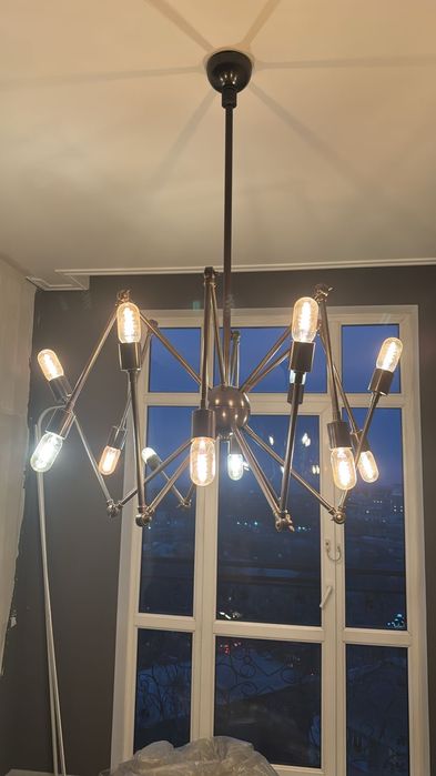 Люстры в стиле лофт