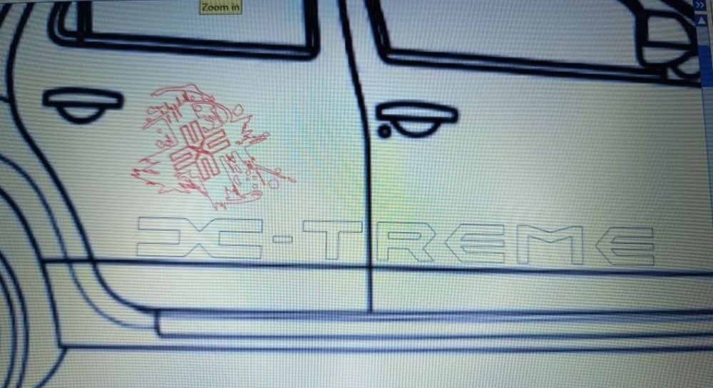 Set stickere Dacia Duster X-treme/Adventure