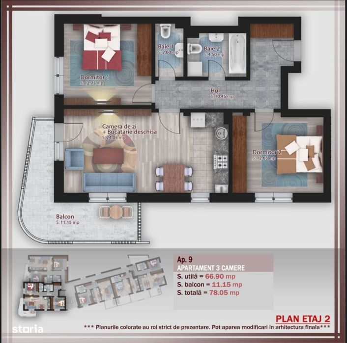 vanzare la Dezvoltator apartament Stefan cel Mare
