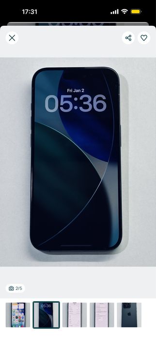 Iphone 15 pro black перфектен