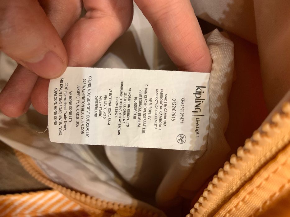 Kipling Orange Handbag – Perfect for Everyday Use