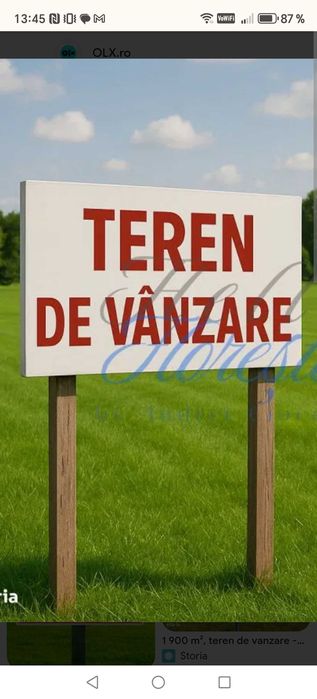 Teren de vânzare intravilan, com. Gugești