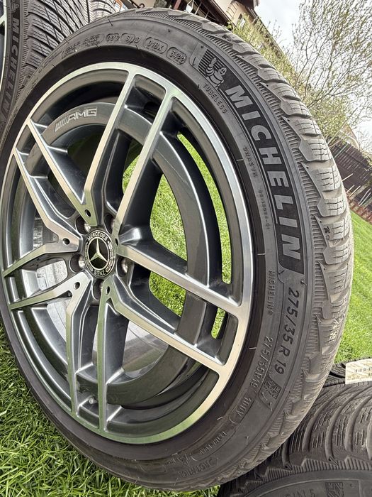 Jante bicolore 2 dimensiuni mercedes amg 19” e klasse +anvelope michelin