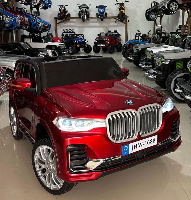 Детский электромобиль двухместный BMW JHW-1688 польный привод 4WD