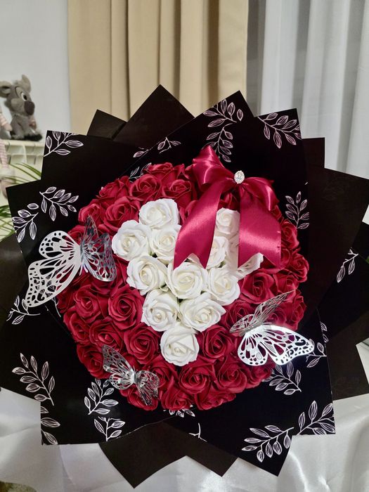 Buchete din trandafiri de sǎpun