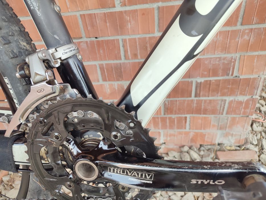 Bicicleta Cube Reaction GTC, cadru din carbon mărimea M, roți de 27,5