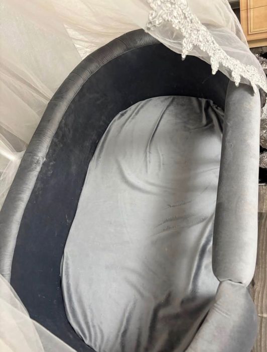 Pătuț bebeluși tip balansoar