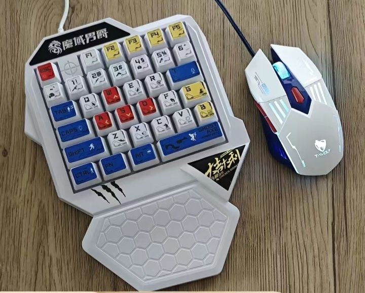 Игровая клавиатура + мышь (комплект для телефона/ПК)