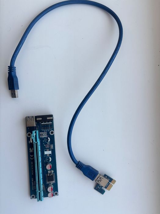 Райзеры pci-e 1x 16x