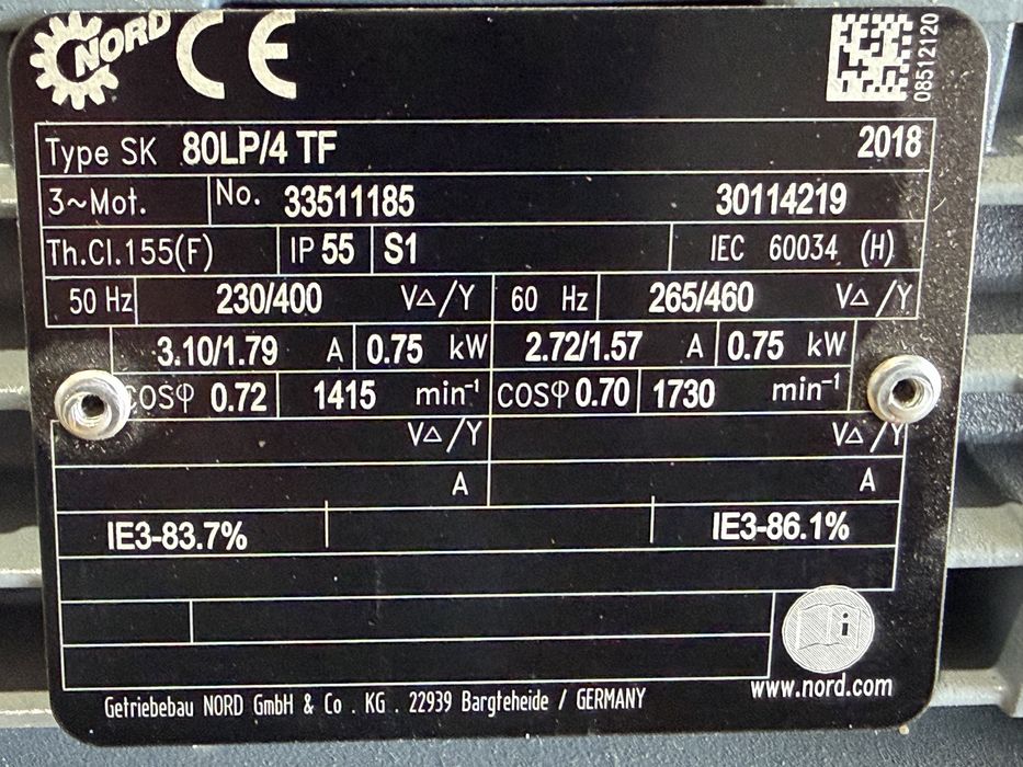 Нова винтова/шнекова помпа Netzsch 700-2200 l/h