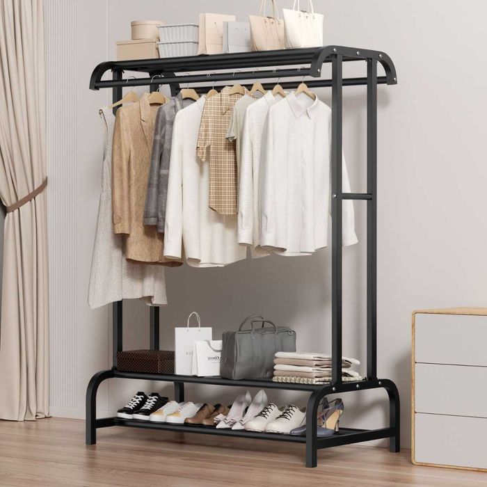 Стойка за обувки, чанти и закачалка за връхни дрехи и др.