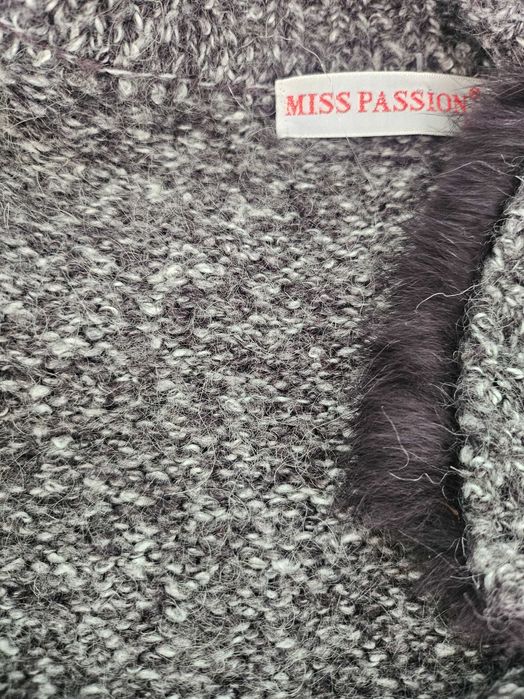 Жилетка с естествен косъм