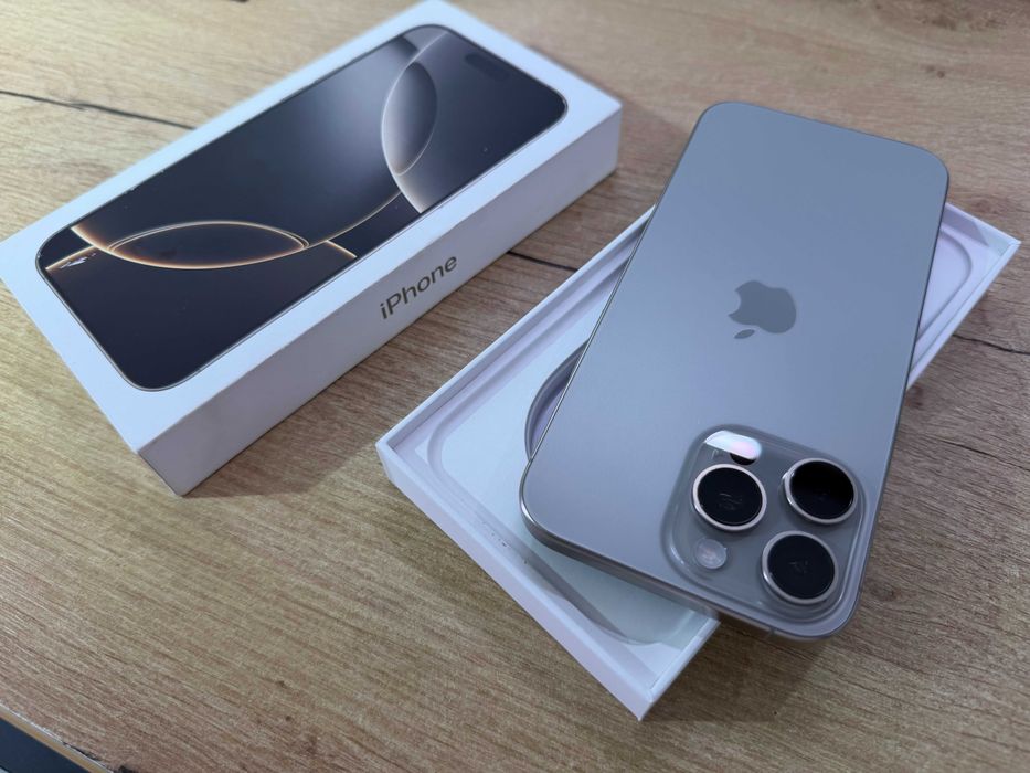 iPhone 16 Pro Max 256Gb Natural Titan | Factura &Garantie | Buy-Back |