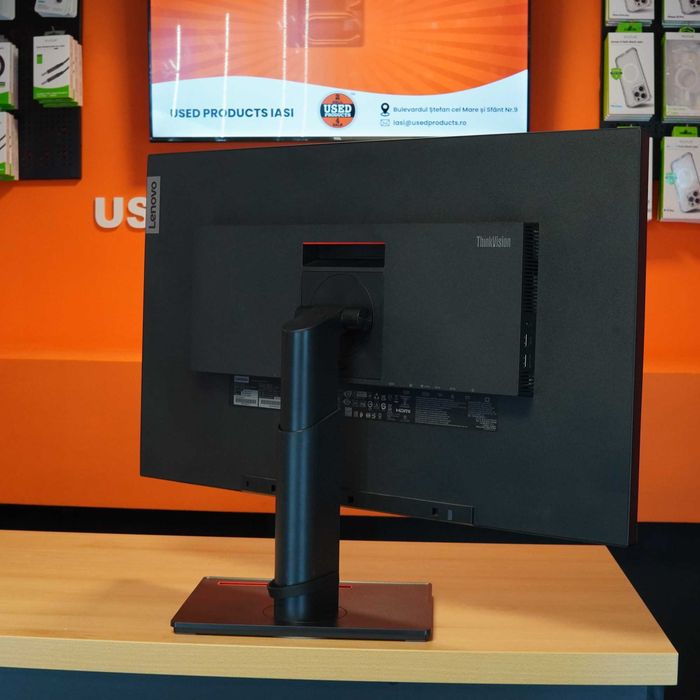 Monitor Lenovo ThinkVision P32p-20, 31.5'', 4K UHD, 60Hz, HDMI DisplayPort Negru