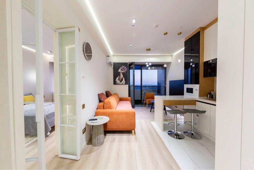 Посуточная 2-комнатная квартира в NRG U TOWER/ Kunlik kvartira 2 xona