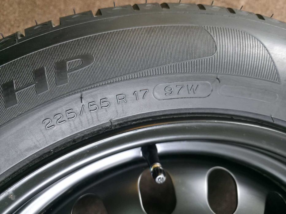 Roata Rezerva NORMALA - 5x108 17'' - 225/55/17 - OEM Peugeot / Citroen C5 - NOUA !