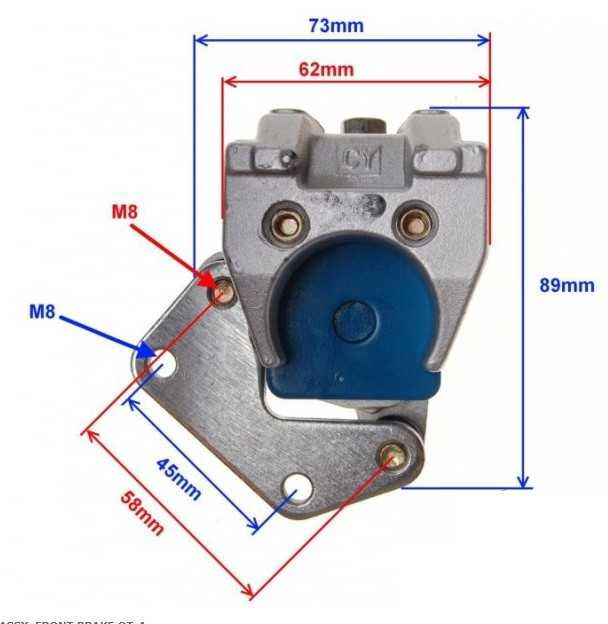 Etrier Frana Scuter M1