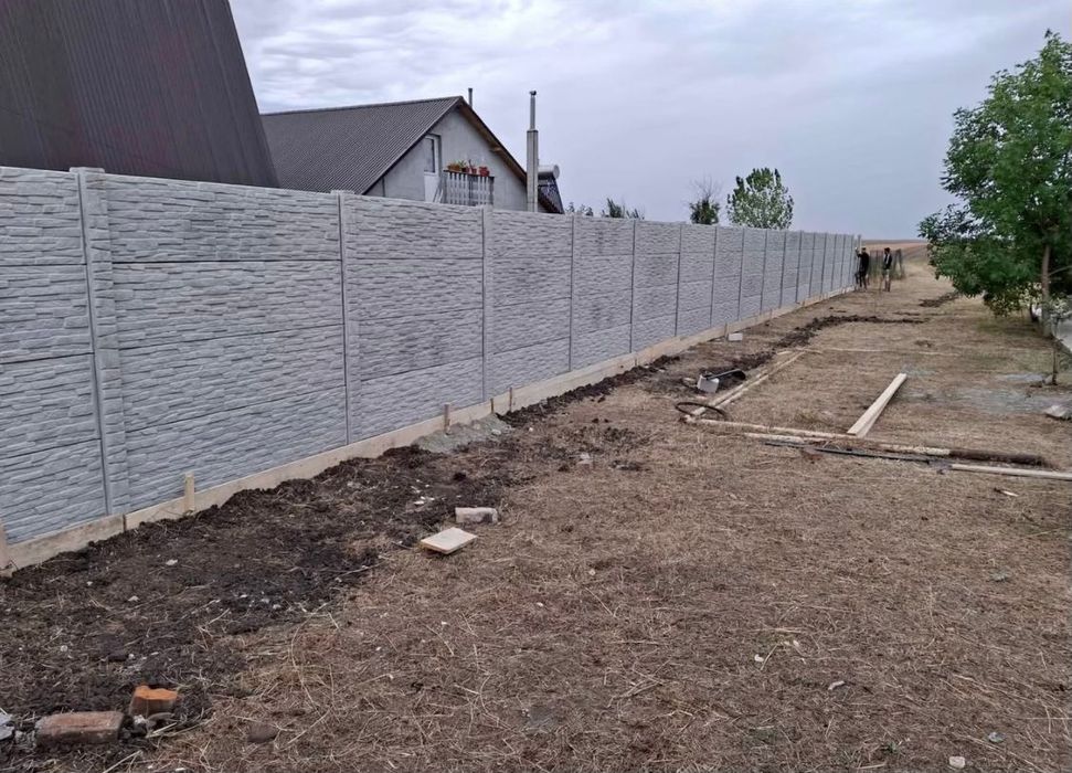 Gard beton  Beton din stație + armare | București Ilfov