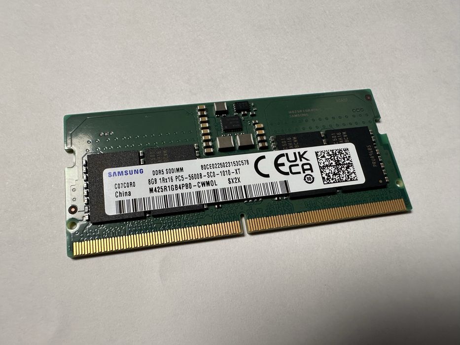RAM памет Samsung 8GB DDR5 5600MHz