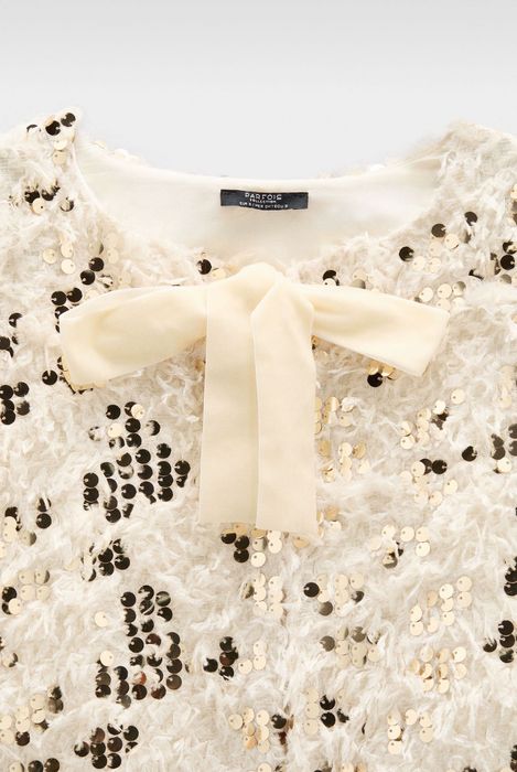 Жилетка с пайети PARFOIS