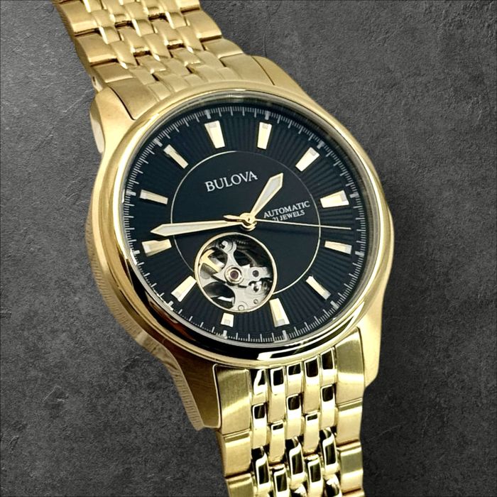 Bulova Automatic Open Heart мъжки часовник