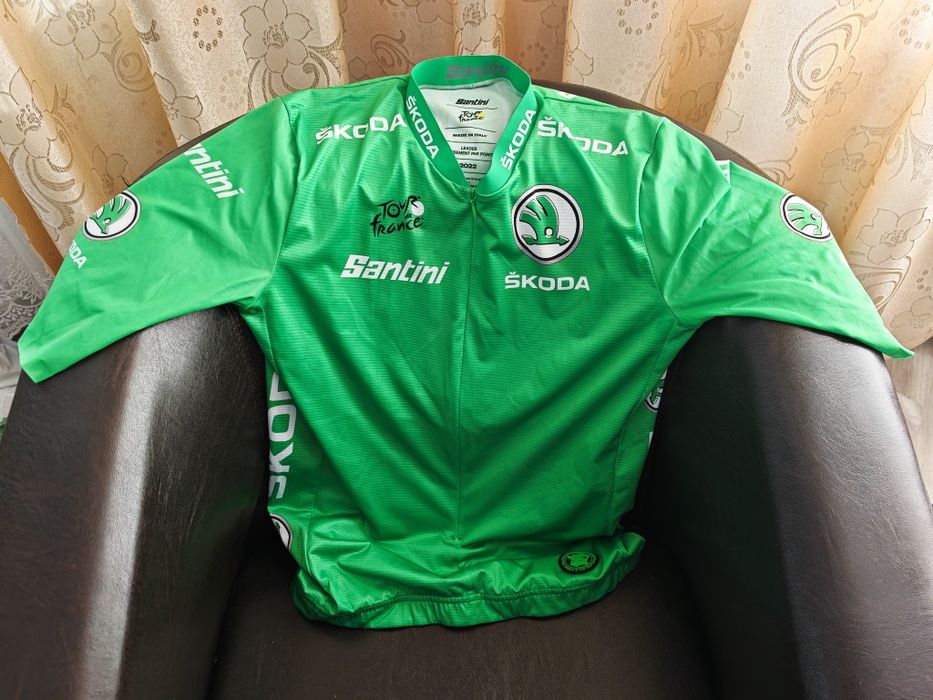 Tricou Santini Aero Race best sprinter tour de france nou
