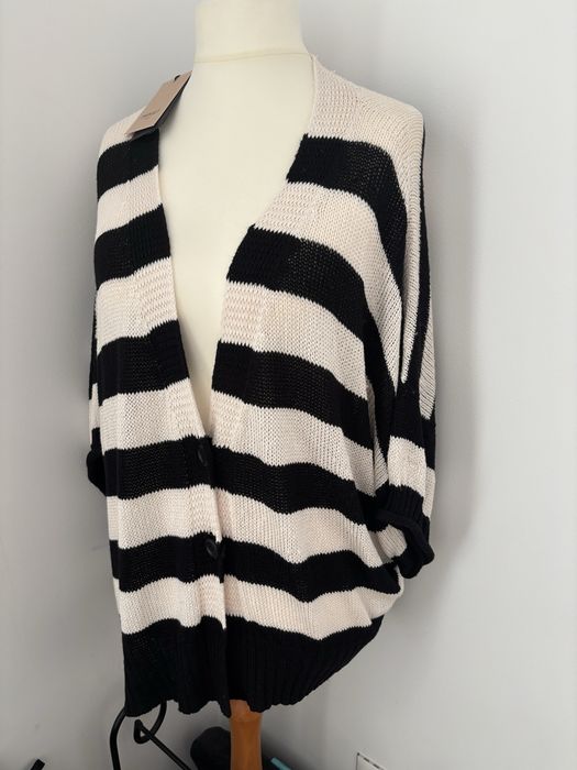 Копринена риза TARA JARMON, нова с етикет, риза Luisa  Cerano, нова без етикет, TWINSET cardigan oversized, нов без етикет