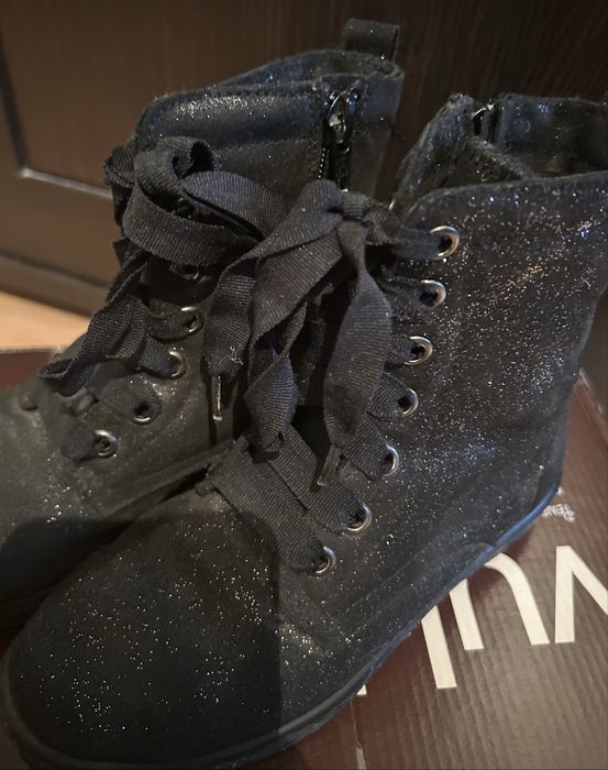 Ботинки на девочку с мехом 31 размер