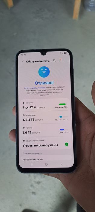 Samsung a15 8/256 kor dok bor aybi ekran almashgan ORG