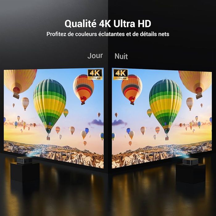 Video proiector LED JQ820 HD Ultra 4K NOU SIGILAT ! Happrun