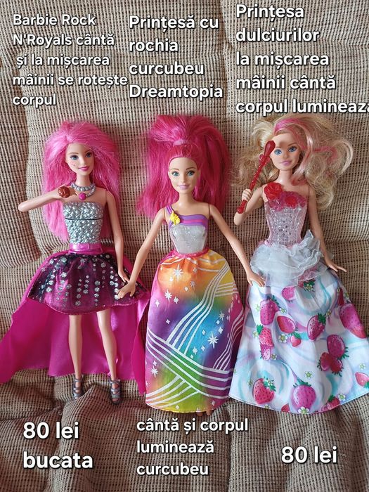 Păpuși barbie,simba(gravide)