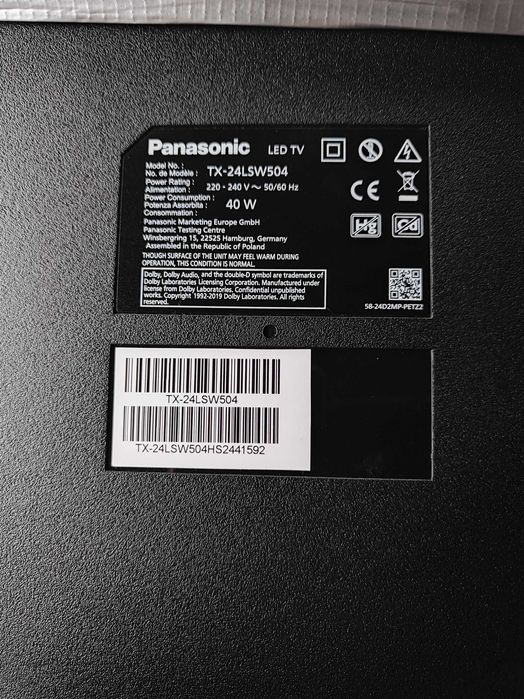 Panasonic TX-24LSW504 LED за части