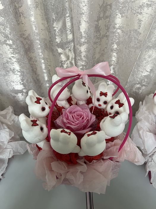 Букеты из игрушек