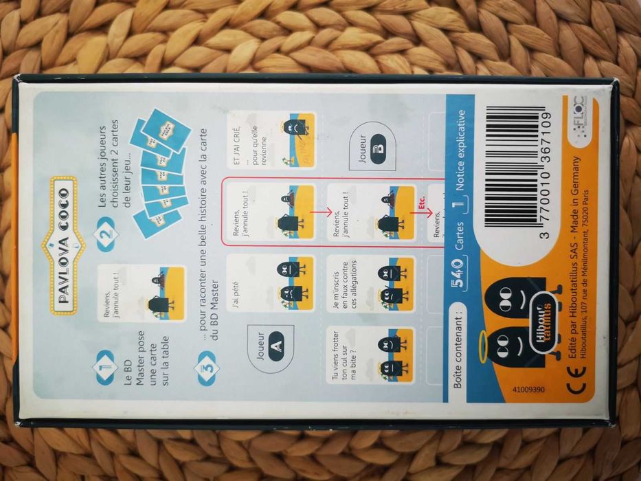 Pavlova Coco - настолна френска игра за възрастни