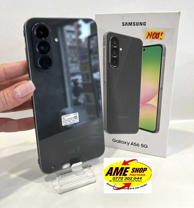Samsung A56 5G, 128GB/8GB RAM,  Awesome Graphite!