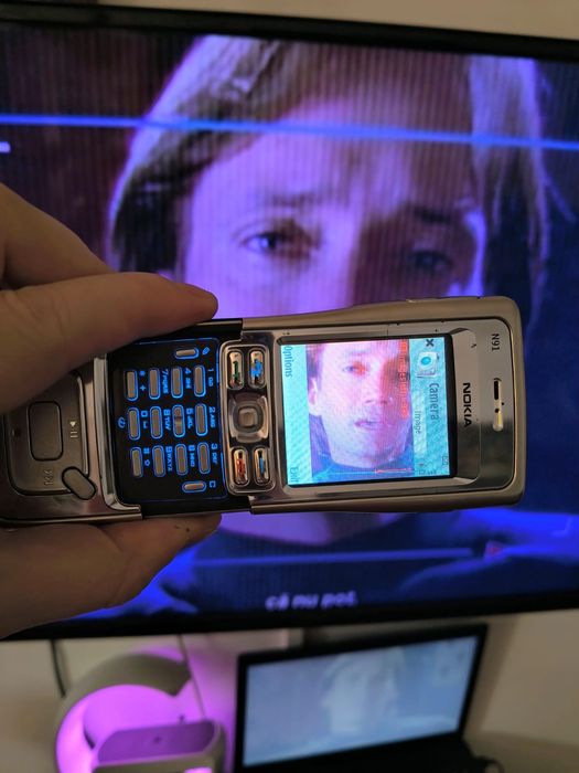 Nokia N91 N Series+charger original ( decodat,life timer 13:08)