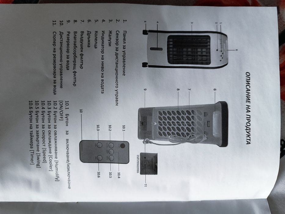 CROWN охладител на въздух