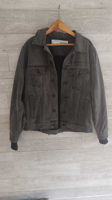 яке OFF WHITE Caban Denim Jacket