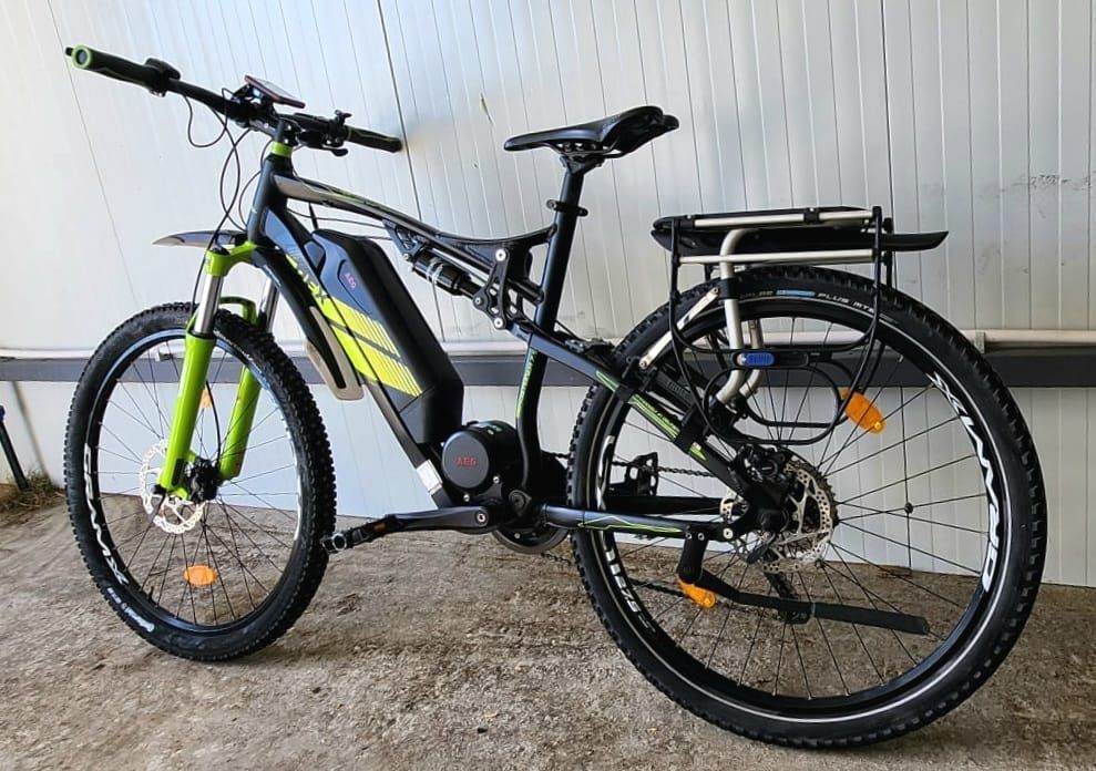 Bicicletă electrică Rex Bergsteiger 7.9 / 48V / XT / full suspension