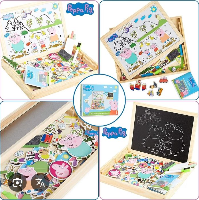 Peppa Pig Магнитна дървена дъска
