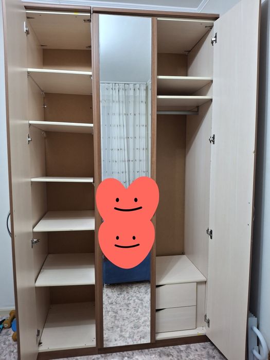 Шифонер с зеркалом