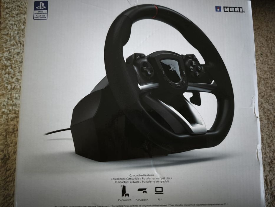 Volan Hori Racing Wheel Apex pentru PlayStation 4, PlayStation 5, PC