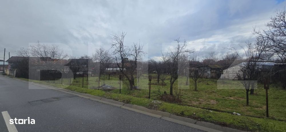 Teren intravilan 1.869 mp, front 80 metri, zona Carcea - Stadion