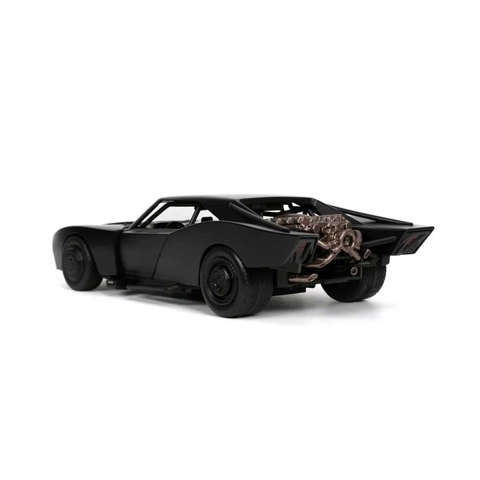 Метална кола автомобил Batman Batmobile 1:24 Jada Toys с фигура Батман