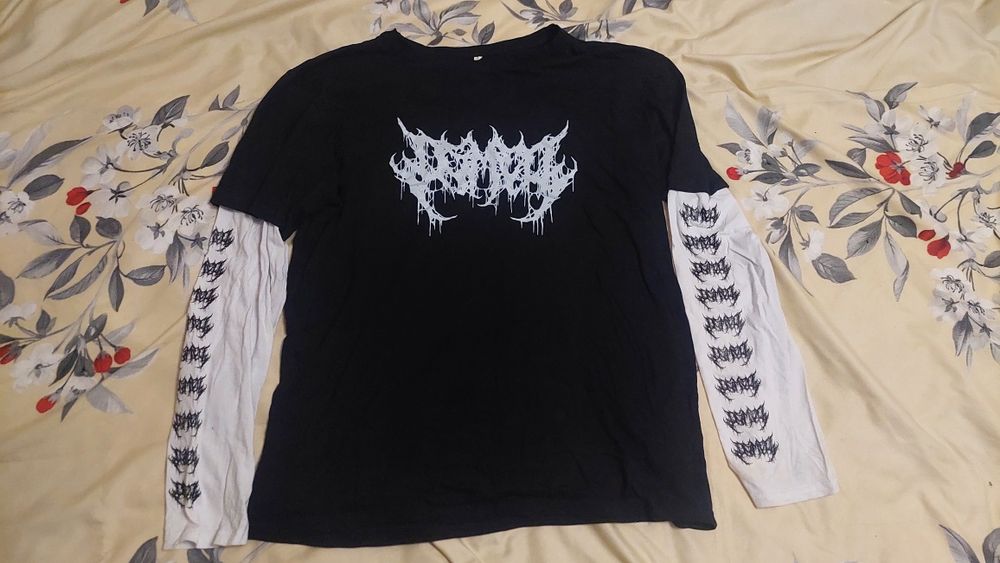 Bluză în două culori