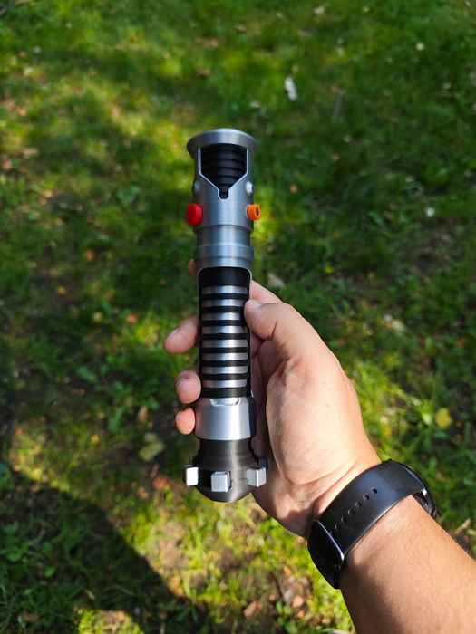 Светещ в тъмното Светлинен меч на Obi Wan Kenobi Lightsaber StarWars