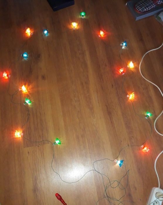 Герлянды на ёлку, СССР, РЕТРО, 4 комплекта.