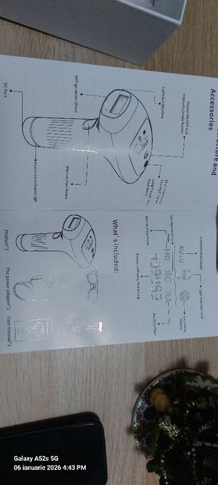 Epilator cu impulsuri