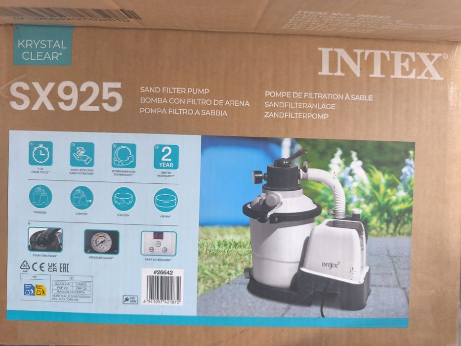 Продам INTEX Фильтр для бассеина  sx925