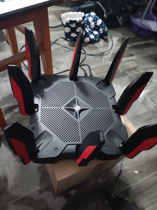 Router Gaming Wireless TP-Link Archer AX11000, Wi-Fi 6, Tri-Band